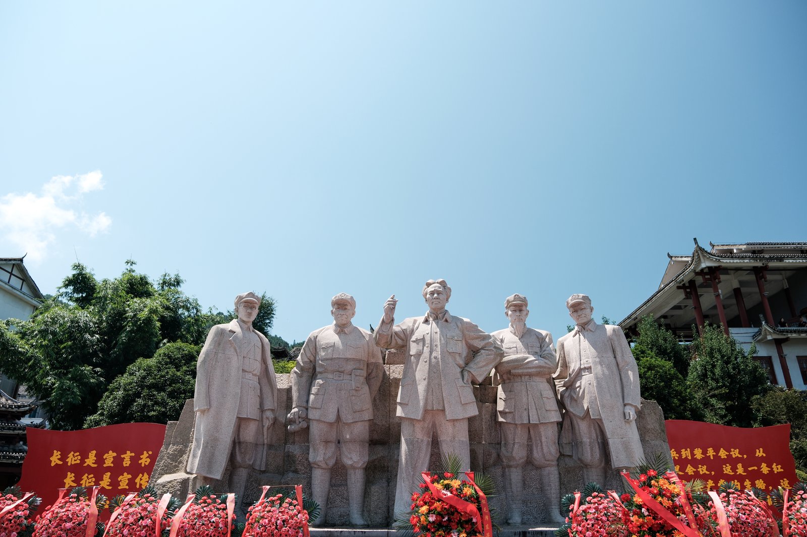 通道转兵展陈